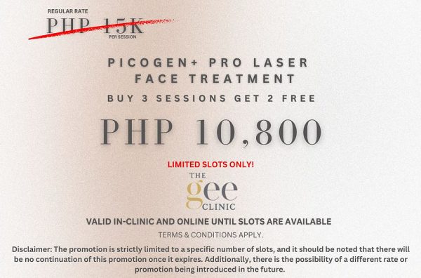 PicoGen+ PRO Laser Face Treatment  E-Voucher | 3+2 FREE Sessions E-Voucher