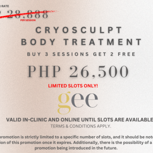 CryoSculpt Body Treatment | 3+2 FREE Sessions E-Voucher