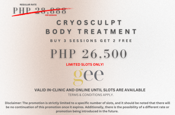 CryoSculpt Body Treatment | 3+2 FREE Sessions E-Voucher