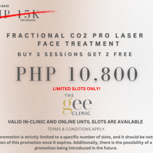 Fractional CO2 PRO Laser Face Treatment E-Voucher | 3+2 FREE Sessions E-Voucher