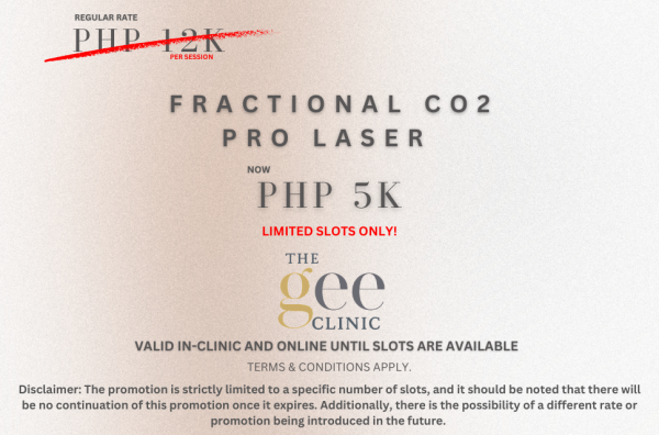 Fractional CO2 PRO Laser Face Treatment E-Voucher