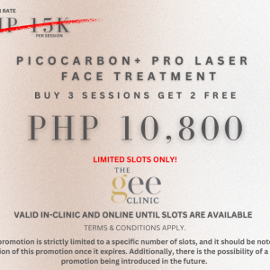 PicoCarbon+ Pro Laser Face Treatment  E-Voucher | 3+2 FREE Sessions E-Voucher