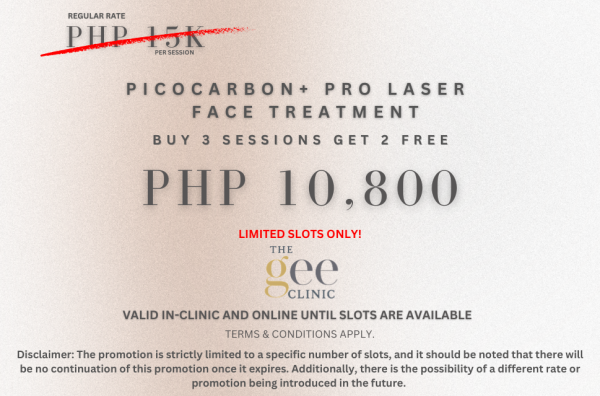 PicoCarbon+ Pro Laser Face Treatment  E-Voucher | 3+2 FREE Sessions E-Voucher